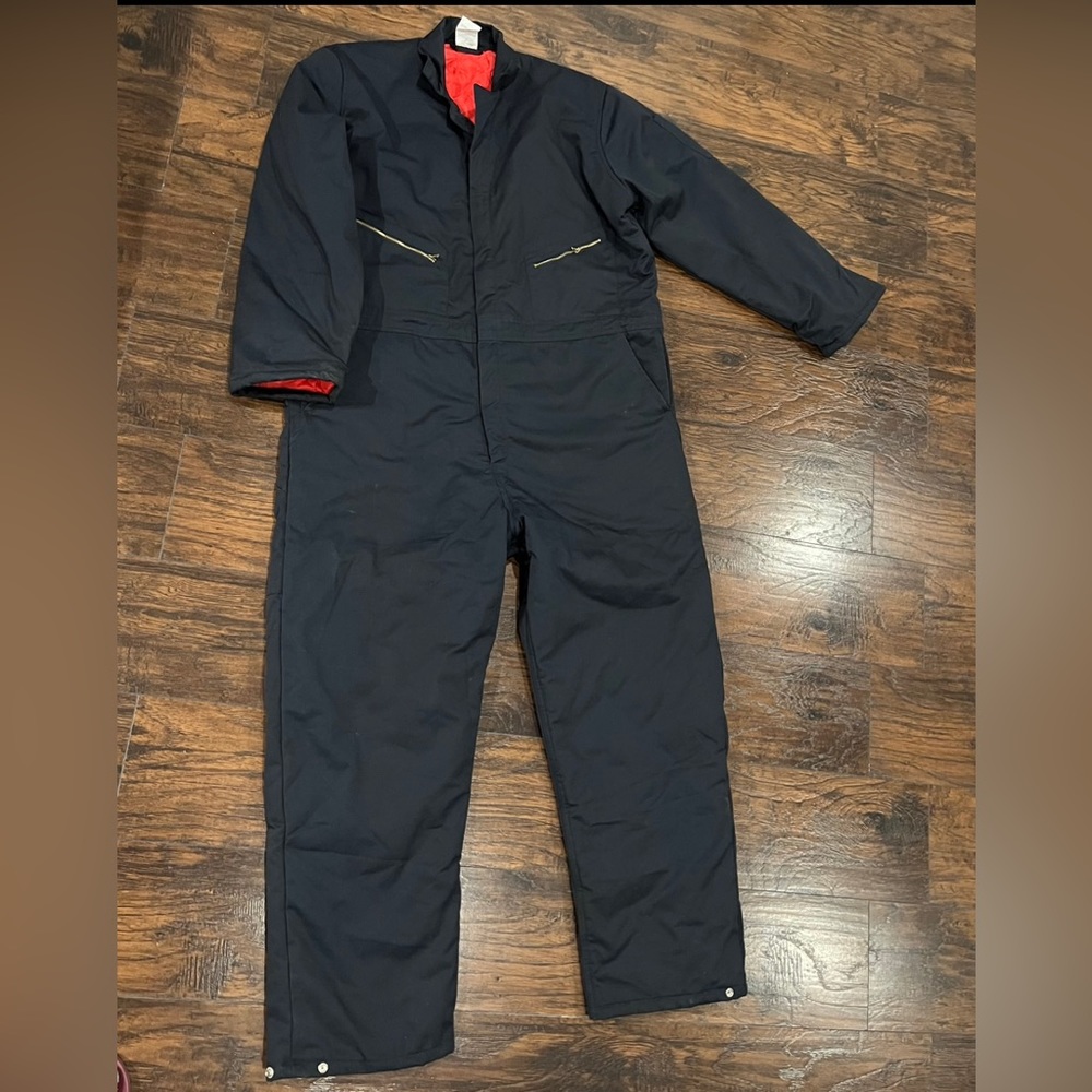 2 X- Large Navy Blue insulated CONDOR twill work coverall
